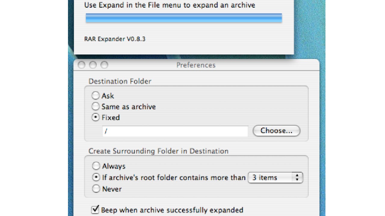 rar expander for mac free
